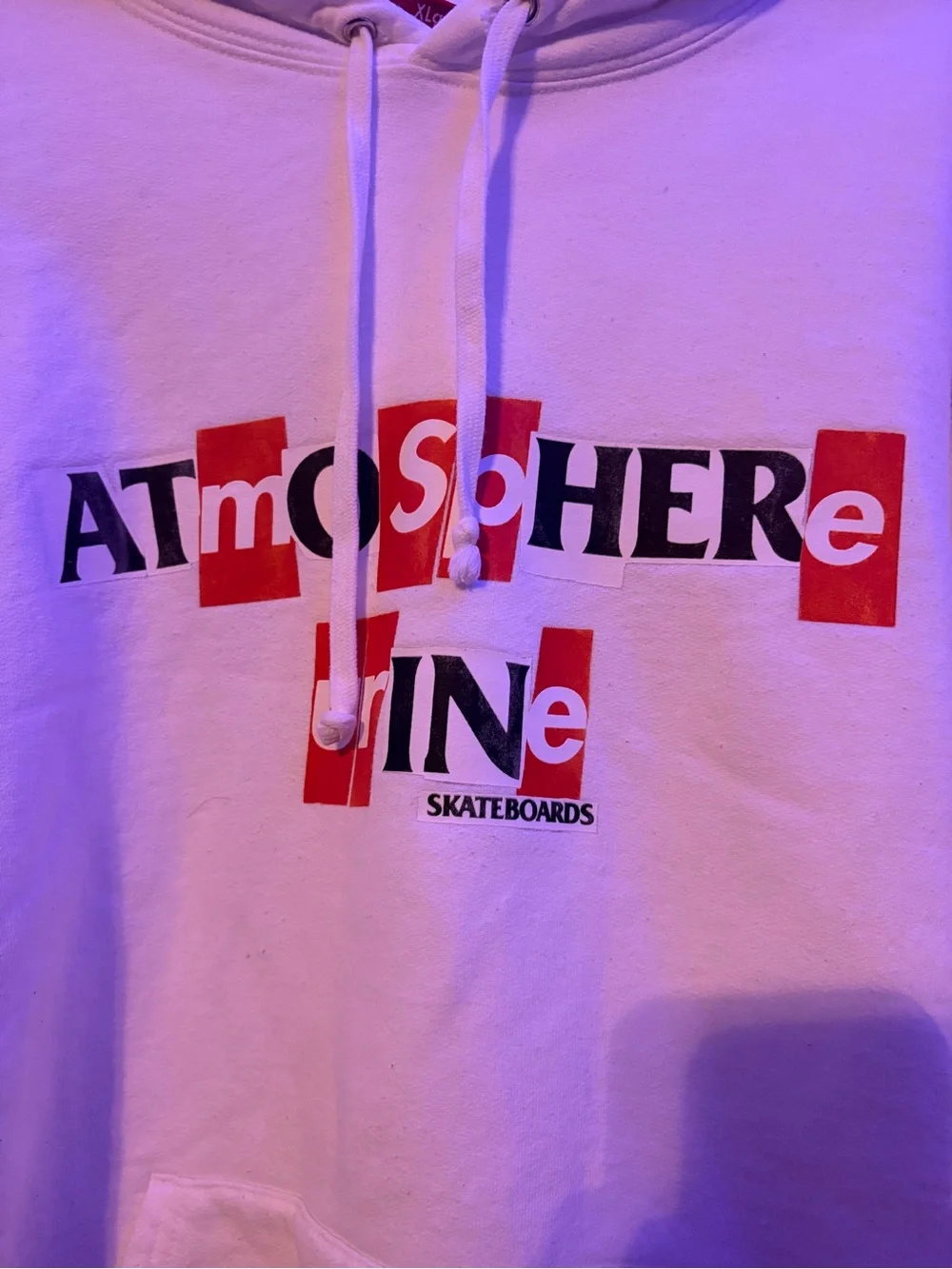 Supreme x ANTIHERO Atmosphere Hoodie Black FW22